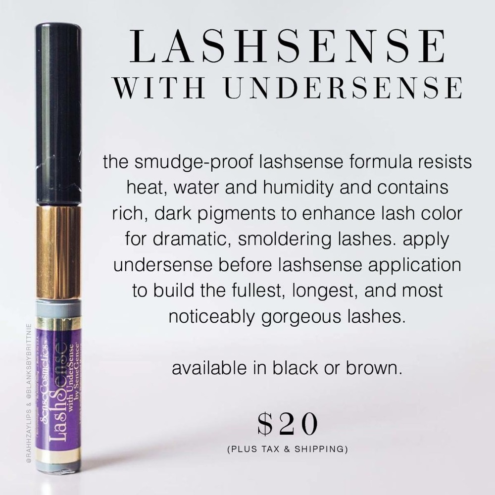 Color of mascara is black